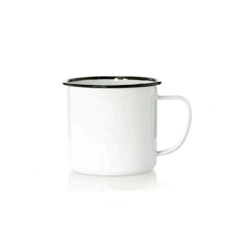 Taza Vintage Negra - Personalizable