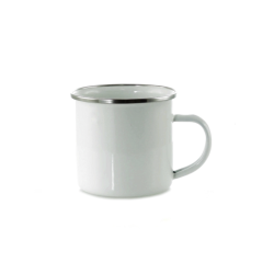 Taza Vintage Plateada -...