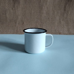Taza Vintage Negra -...