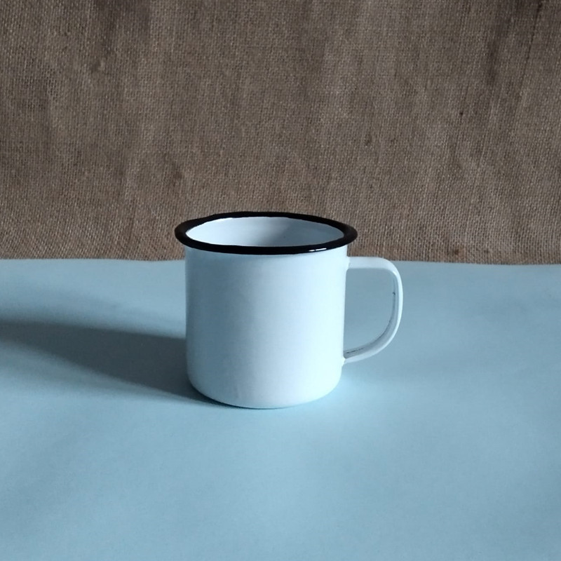 Taza Vintage Negra - Personalizable
