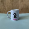 Taza  - Ajedrez Rosa