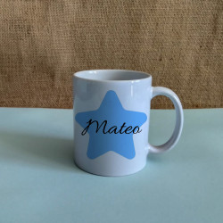 Taza - Estrella colores