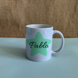 Taza - Estrella colores