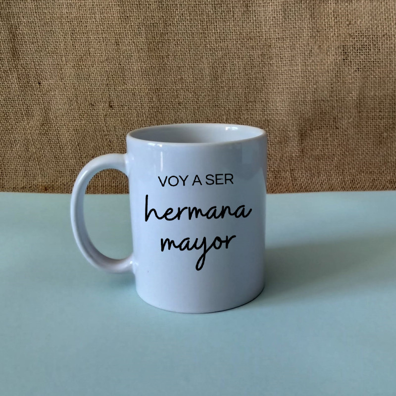 Taza  - Voy a ser hermana mayor