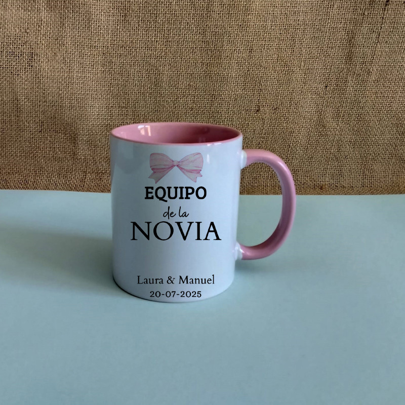 Taza - Equipo de la Novia/Equipo del Novio