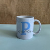 Taza - Letra Color