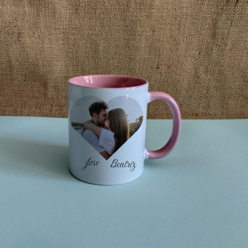 Taza - Love Rosa