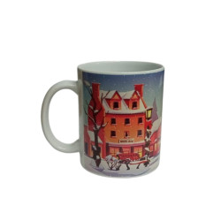 Taza básica - Navidad Roja